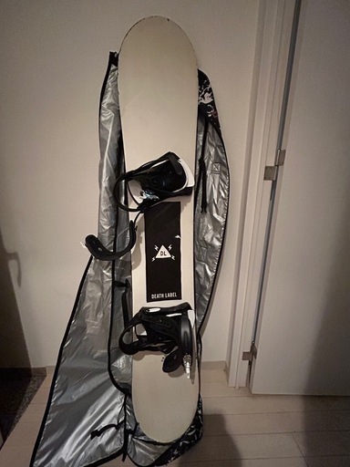 スノーボードDEATH LABEL　Black Flag DW 19-20　154cm