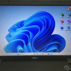 🍀【本日の目玉品！】ノートパソコン「富士通」 Win11 最新office2021付属 管理No2の画像