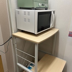 【12/14.15取引限定】0円　レンジ台、ラック