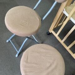 中古・折りたたみ椅子・在庫処分の画像