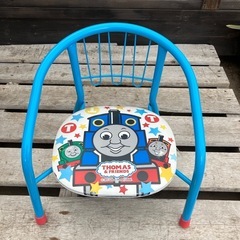 トーマス 豆イス パイプイス キッズ椅子 子供用 椅子 機関車トーマス