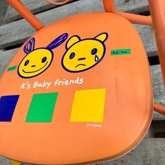 キッズ用椅子 椅子 豆イス　パイプイス の画像