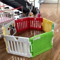 ベビーサークル【町田市再生家具】　242397