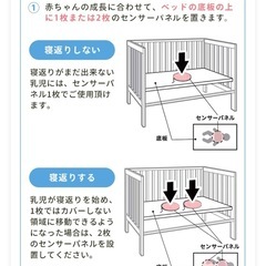 最終値下げ　体動センサー　赤ちゃんの画像