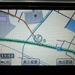 シートを倒すととっても広々☆の画像