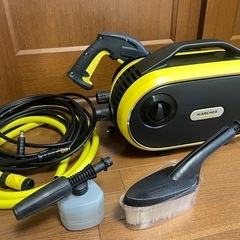 美品 ケルヒャー 高圧洗浄機 JKT サイレント 洗車