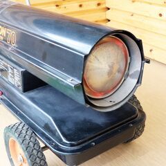 レミントン ジェットヒーター REMJ70 動作確認済 実働 業務用 ストーブ 灯油 100V 暖房 倉庫 現場 工場 工事 乾燥 速暖 REMINGTONの画像