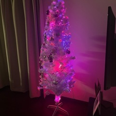 クリスマスツリー　光ファイバー　180㎝の画像