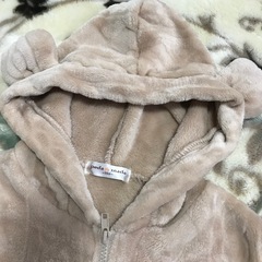 キッズ耳付きパーカー150cmの画像