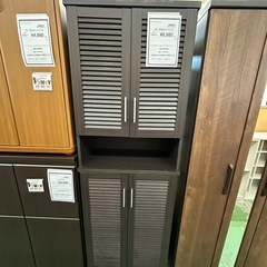 【ドリーム川西店御来店限定】組立式シューズボックス／クリーニング済み 【2001244255600140】