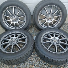 スタッドレス205/60R16 2017年製 16インチ ホイー...