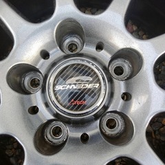 スタッドレス205/60R16 2017年製 16インチ ホイールセットの画像