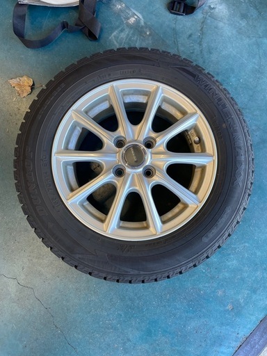 マーチ用ホイールとスタッドレスタイヤ　165/70R14 81Q