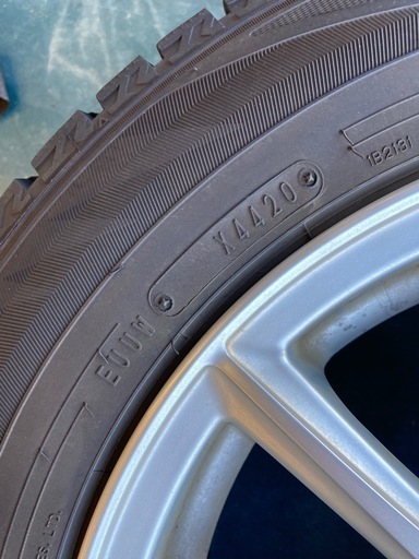 マーチ用ホイールとスタッドレスタイヤ　165/70R14 81Q