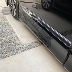 新品未使用90ノア用モデリスタ右サイドスカートの画像