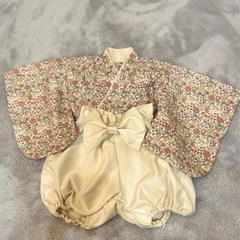 ベビー袴　お食い初め　百日　ハンドメイド　新品