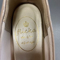 新品【Flicka】シンプルレザー調パンプス ◇ 【Flicka】シンプルレザー調パンプスシンプルな 上品　の画像