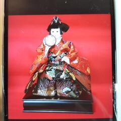 雛人形飾りの(随身、3人の仕丁人、5人囃子)の画像