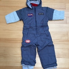 子ども用スキーウェア グレー　90