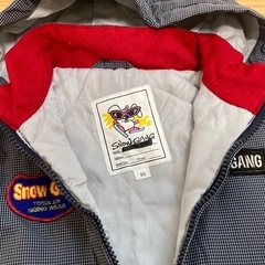 子ども用スキーウェア グレー　90の画像