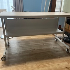 机　デスク　キャスター付きの画像