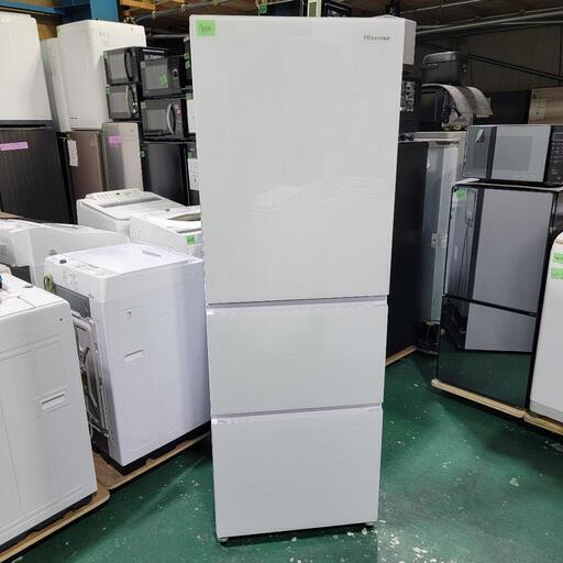 ‍♂️pt売約済み❌7550‼️設置まで無料‼️最新2024年製✨人気のガラストップ✨Hisense 358L 3ドア 冷蔵庫