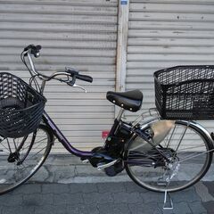[Panasonic]ViVi(ビビ)DX 26吋電動アシスト自転車 8.9Ahバッテリー+充電器(グラマラスパープル)の画像
