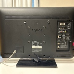 AQUOSテレビ 22型　2011年製の画像