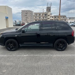 【取引中】値下げしました！Jeep コンパス　ブラックの画像