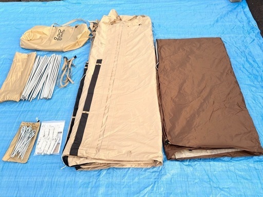 キャンプ用品　DOD カマボコテント 3M T5-689-TN 