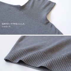 antiqua  タートルニットの画像