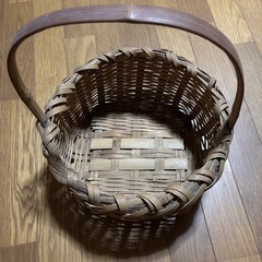 竹籠　花入れ　　ご必要でしたら画像④はおまけです