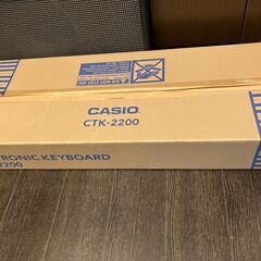 CASIO ベーシックキーボード 61鍵 CTK-2200の画像