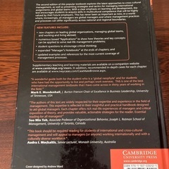 Management Across Cultures 第二版の画像