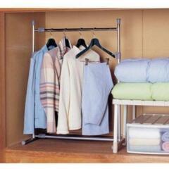 アイリスオーヤマ ハンガーラック　押入れの画像