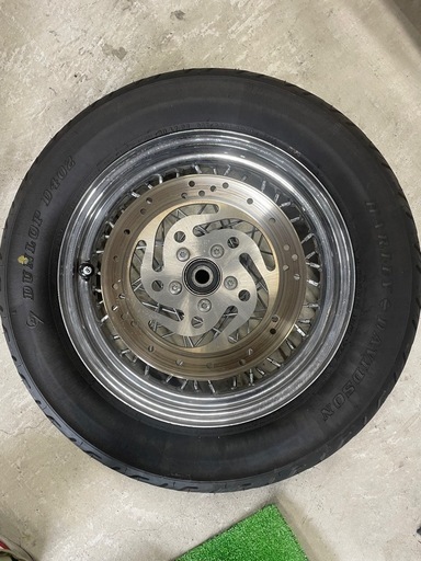 ハーレーダビッドソン　ソフテイル　タイヤホイール