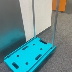 台車 折りたたみ式 コンパクト 樹脂製 軽量・軽荷重タイプの画像