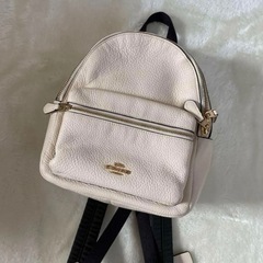 cohch リュック　ホワイト
