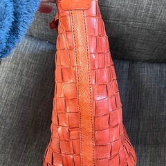 ダコタ　ケベック　牛革トートバッグの画像