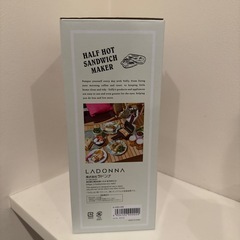 新品未使用★ハーフホットサンドメーカーの画像