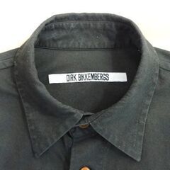 DIRK BIKKEMBERGS オーバーシャツ Mサイズ グレー系 イタリア製 コットン ダークビッケンバーク メンズ 札幌市 中央区 南12条の画像