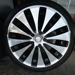 40％オフ 4本セット ホイール19インチ、タイヤおまけの画像