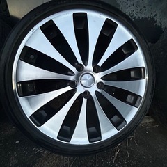 40％オフ 4本セット ホイール19インチ、タイヤおまけの画像