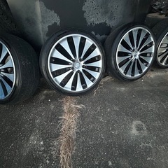 40％オフ 4本セット ホイール19インチ、タイヤおまけの画像