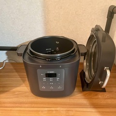 アイリスオーヤマ 電気圧力鍋 3L PMPC-REMA3-H ダークグレーの画像