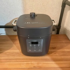 アイリスオーヤマ 電気圧力鍋 3L PMPC-REMA3-H ダ...