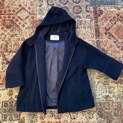 Spick and Span ジップアップコート | ネイビー