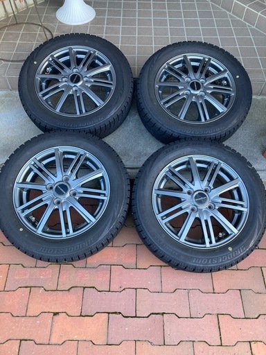 1 　アルミホィール＆スタッドレスタイヤ★４本セット★155|65/R14