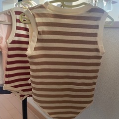 【新品】子供服 ベビー服 ロンパース ノースリーブ の画像