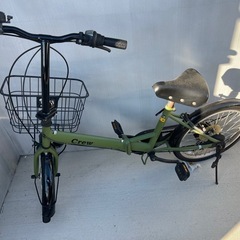 折り畳み自転車　使用回数少ない